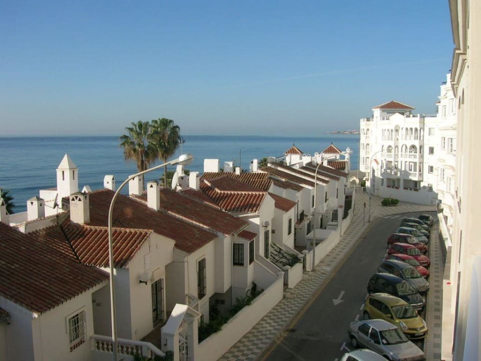 Blick vom Balkon Hotel Perla Marina