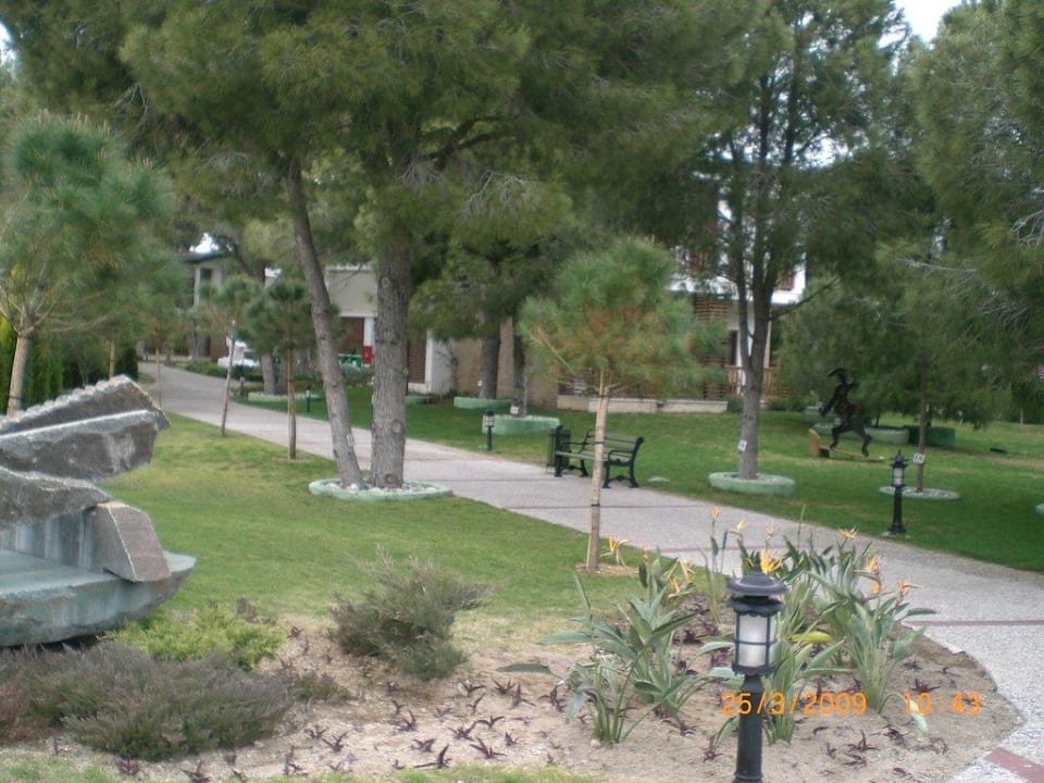 nur ein Teil des Aussenbereiches Voyage Belek Golf & Spa