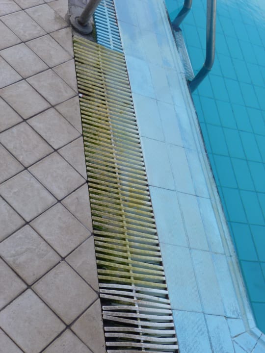 Der Pool -> alt, schimmelig, gefährlich Hotel Le Tivoli