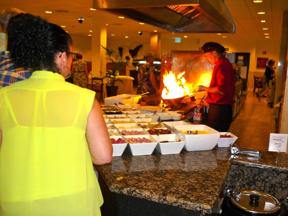 Auswahltheke für Nudelgerichte oder Pizza Dreams Lanzarote Playa Dorada Resort & Spa