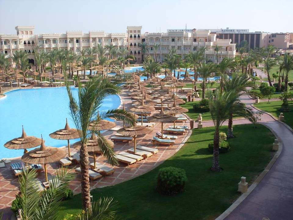 Blick vom Zimmer Pickalbatros Palace Resort