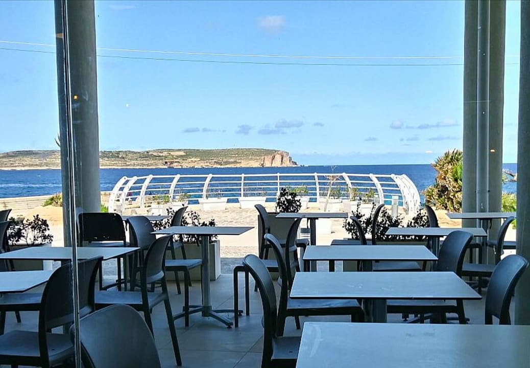 Der Ausblick vom Restaurant. Riviera Spa Resort - Adults Only