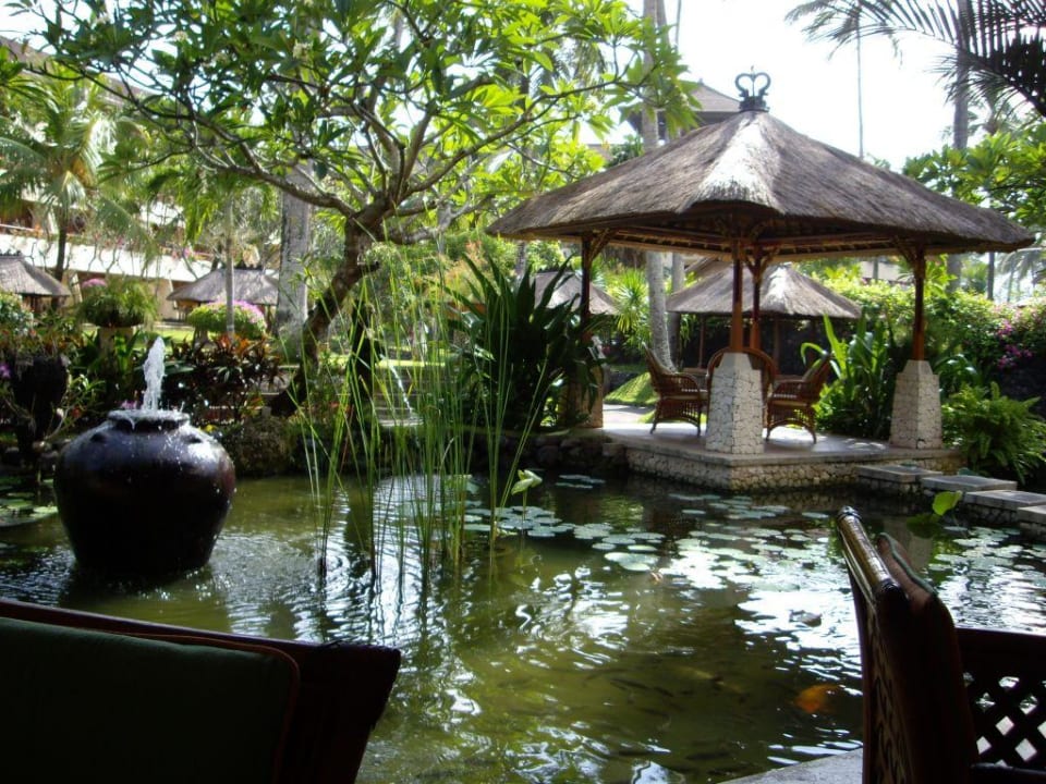 Blick vom Frühstückstisch Nusa Dua Beach Hotel & Spa