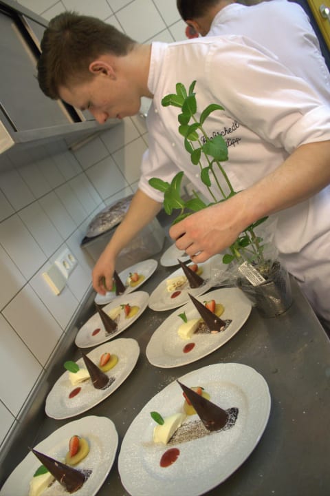 Frische Minze aus dem Garten - herrlich! Gasthaus Kramerwirt