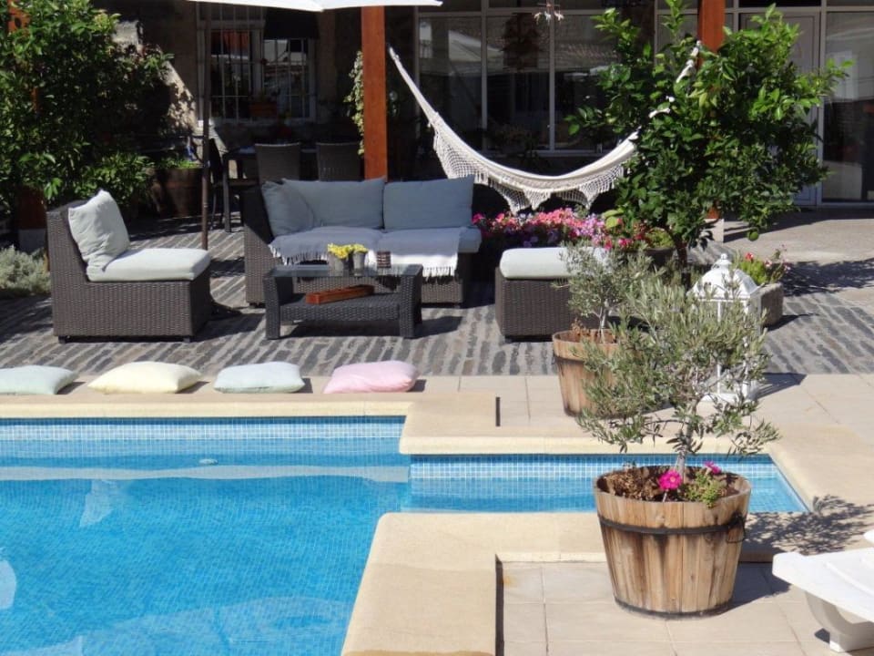 Pool, Lounge, Hängematte Casa Relógio de Sol