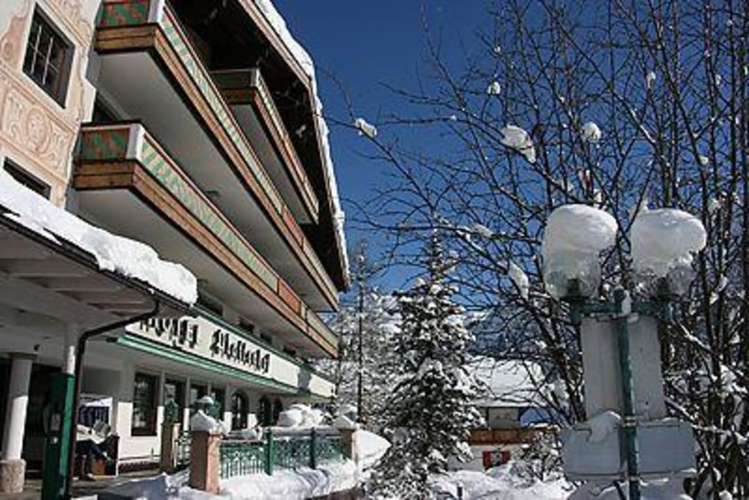 Aussenaufnahme Hotel Plattenhof Lech