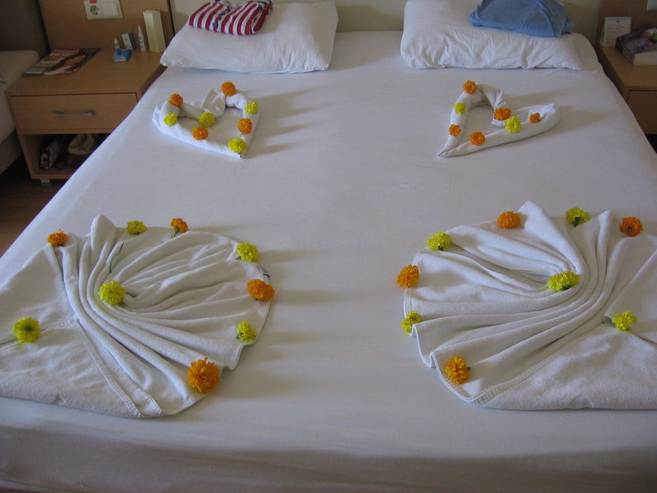 Bettdekoration  Solivia Hotel