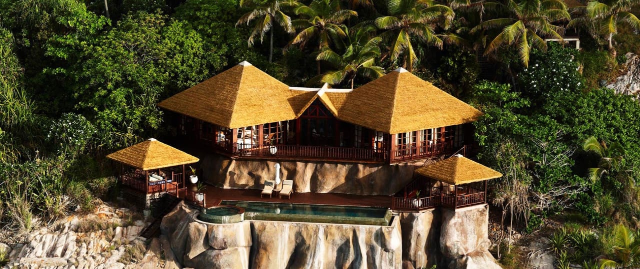 Außenansicht Fregate Island Private