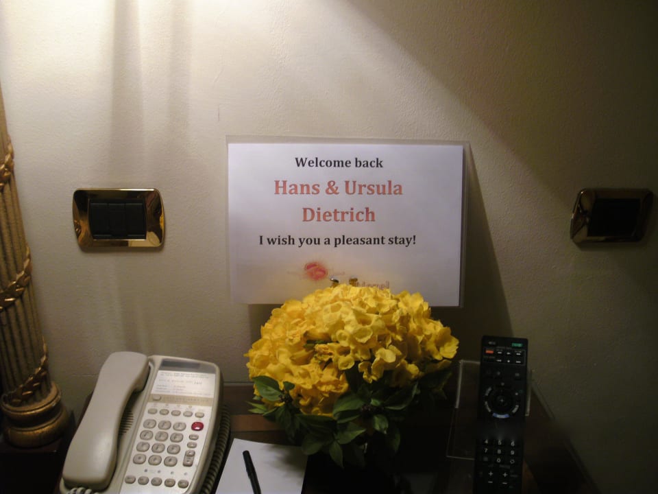 Willkommengruß Palm Royale Resort - Soma Bay