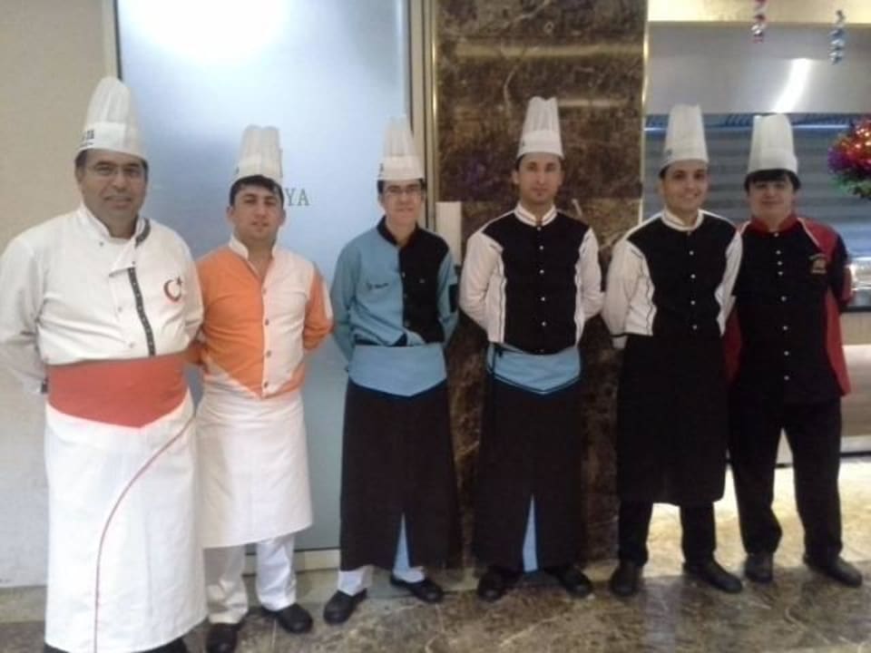 Küchenteam Hotel Kahya
