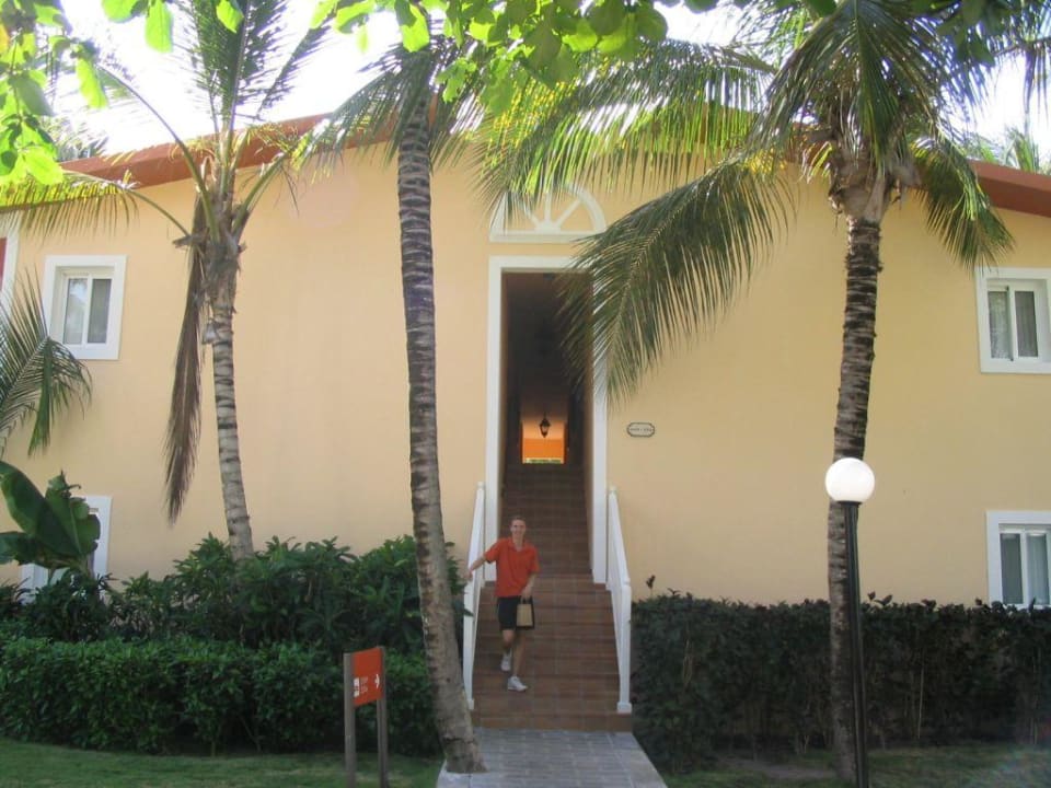 Wohnblock Außenansicht Hotel Riu Bambu