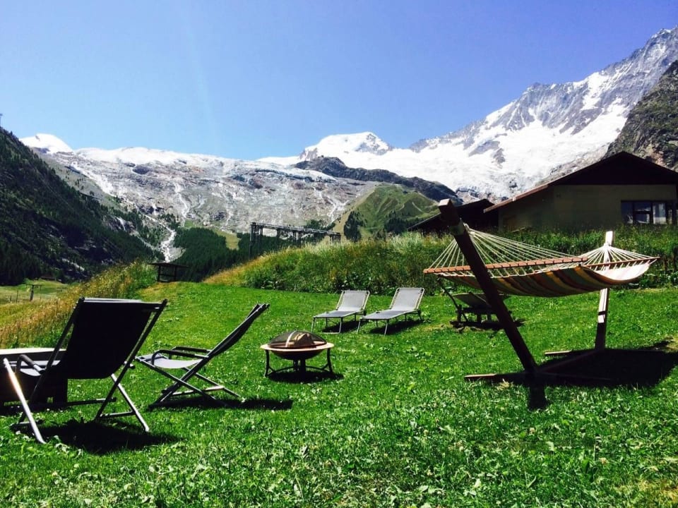 Chill out Garten mit freier Aussicht Hotel Bristol