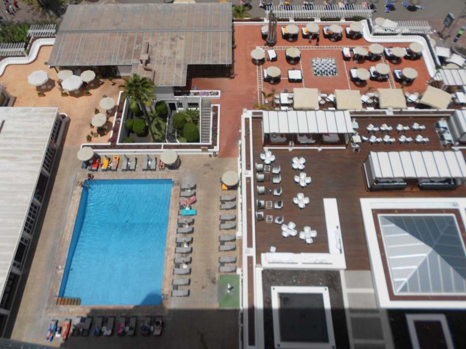 Ausblick auf Hotelanlage H10 Gran Tinerfe - Adults only