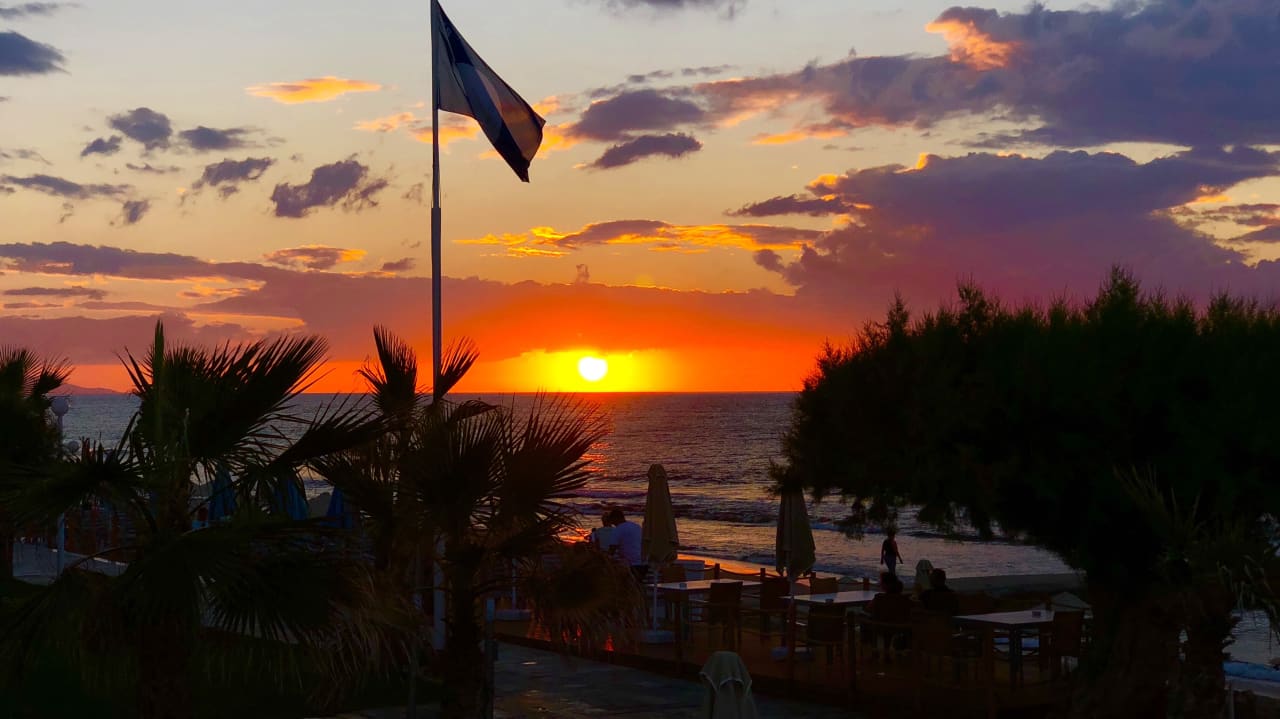 Ausblick Lyttos Beach Hotel