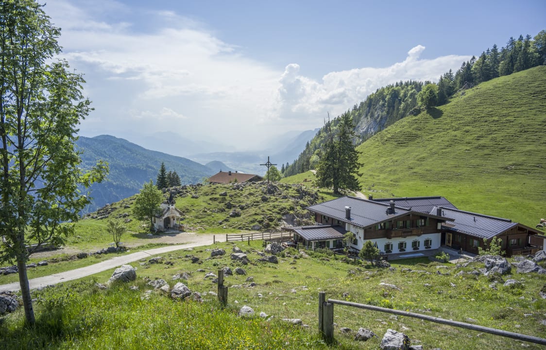 Außenansicht Berggasthaus Ritzau Alm