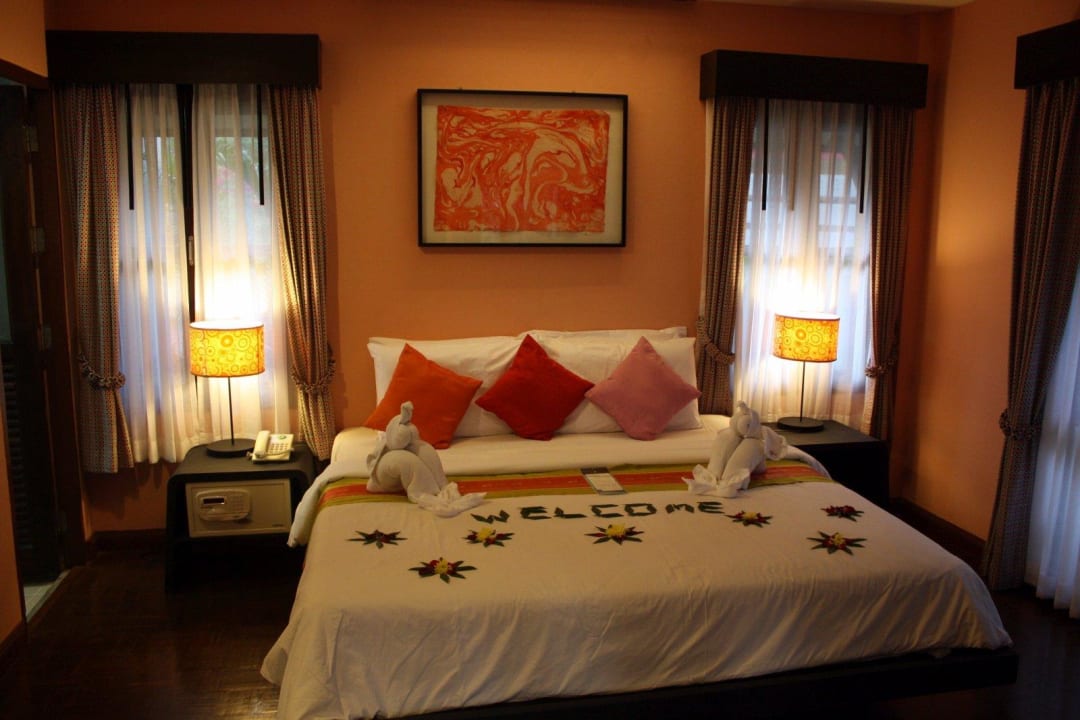 Dekoriertes Bett Rummana Boutique Resort