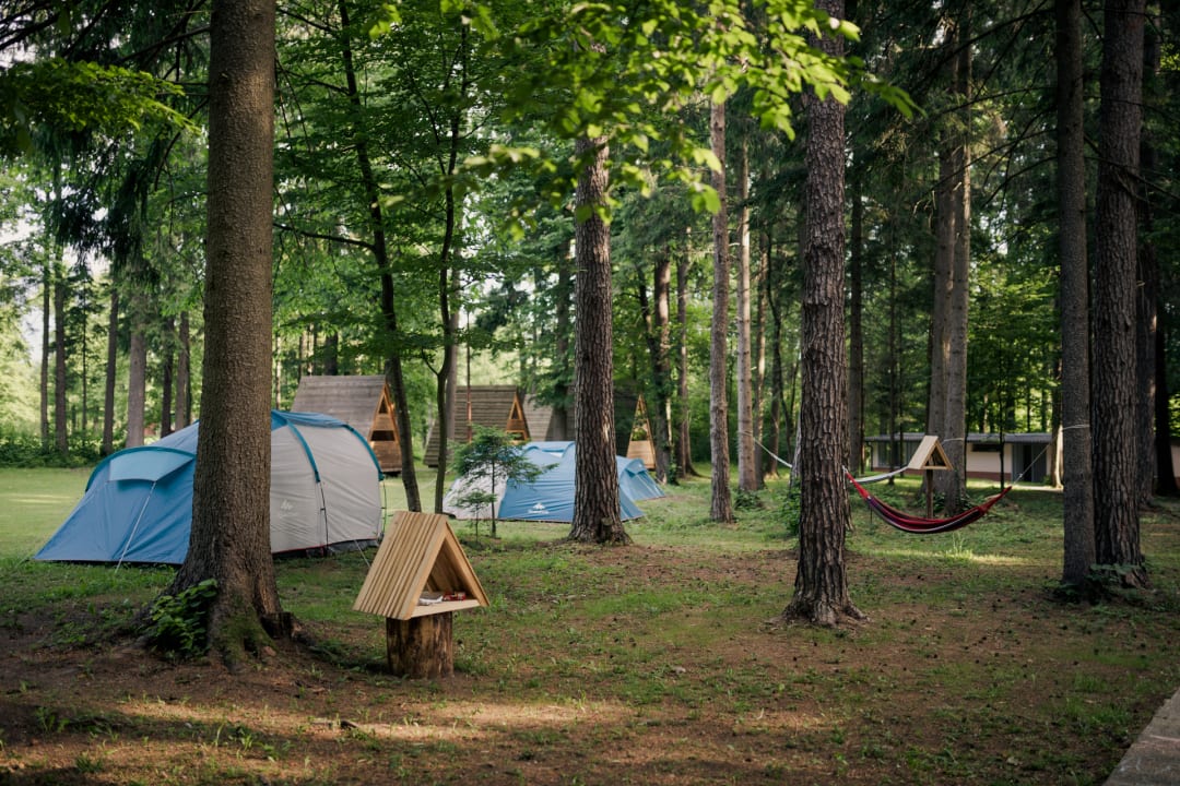 Gartenanlage Forest Camping Mozirje