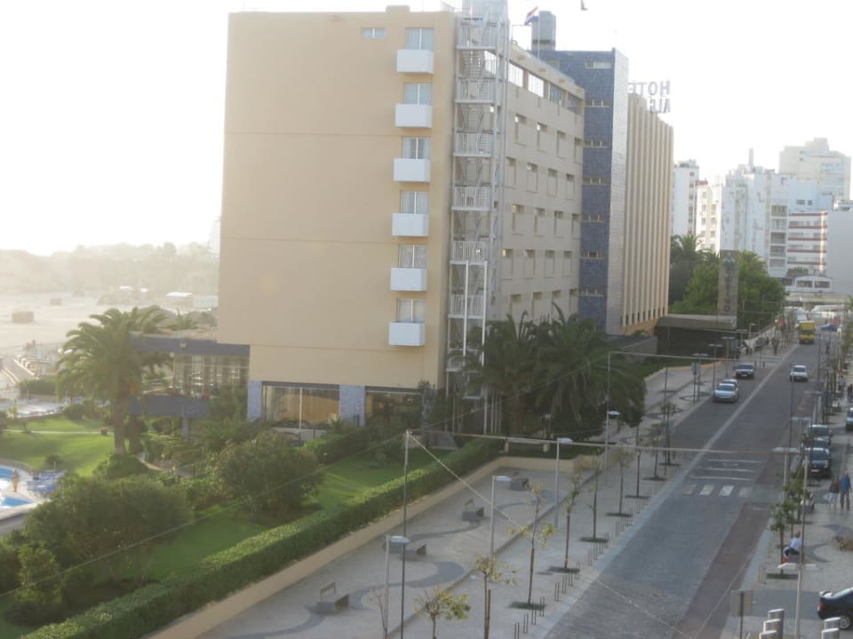 Ausblick von unserem Balkon rechts TURIM Algarve Mor Apartamentos Turísticos