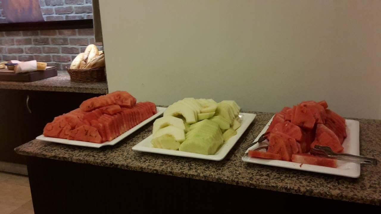 Melonen ohne Schale fand ich super Telatiye Resort