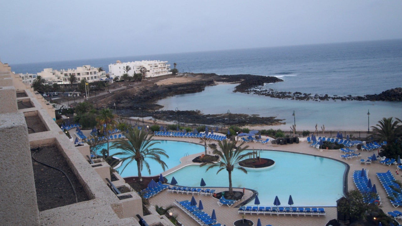 Vom Hotelzimmer aus gesehen Hotel Grand Teguise Playa