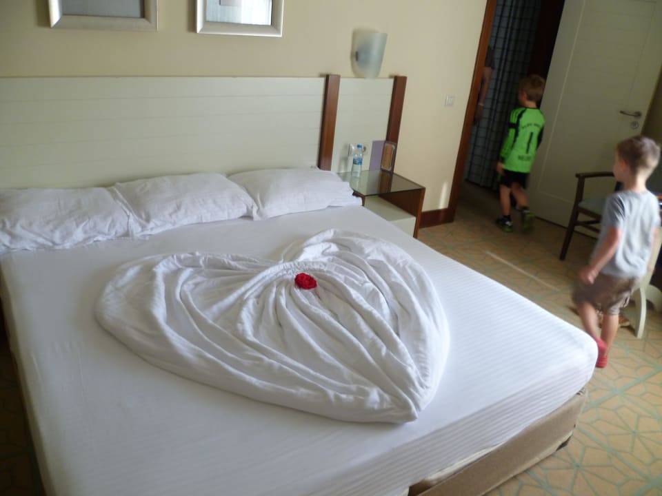 Bett im Elternschlafzimmer Megasaray Club Belek