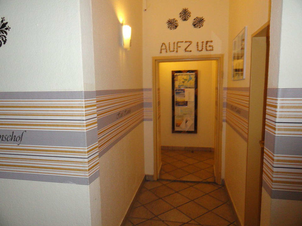 Eingangsbereich Hotel Hansehof