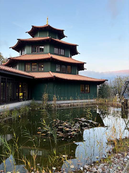 Gartenanlage Spirit & SPA Hotel Birkenhof am Elfenhain