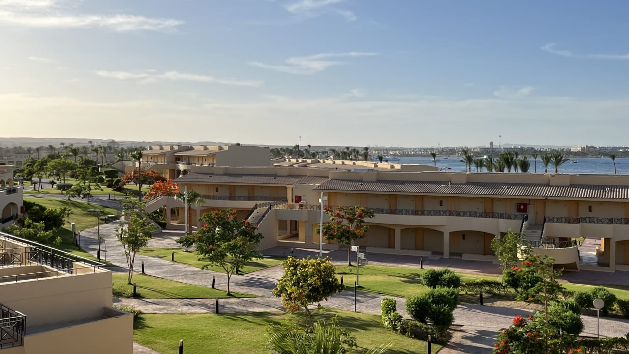 Ausblick Cleopatra Luxury Resort Makadi Bay