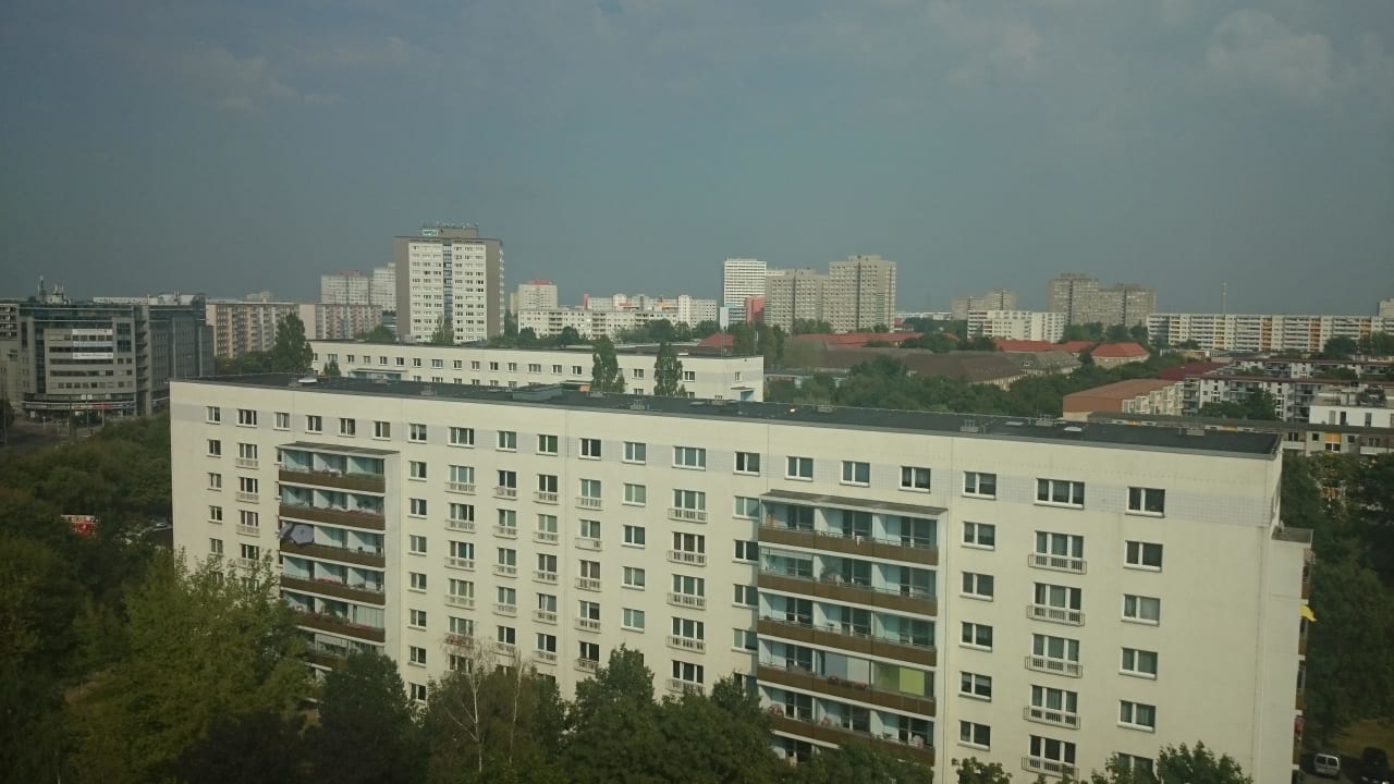 Ausblick vom Zimmer Vienna House by Wyndham Andel's Berlin