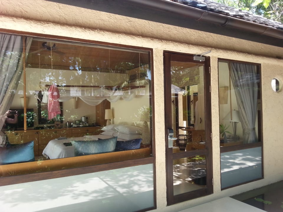 Blick durch die Villentüre Sheraton Hua Hin Pranburi Villas