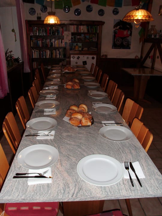 Ein Teil des Aufenthalts-und Essensraum Pension Fernsicht