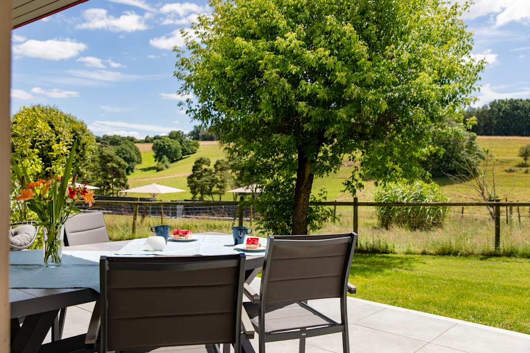 Gartenanlage Ferienhof Hubertushof Eifel