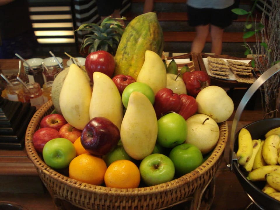 Frühstücksbuffet - Obstkorb Hotel The Peninsula Bangkok