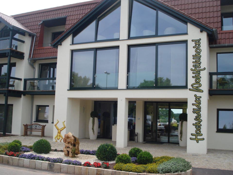 Eingang Hochwälder Wohlfühlhotel