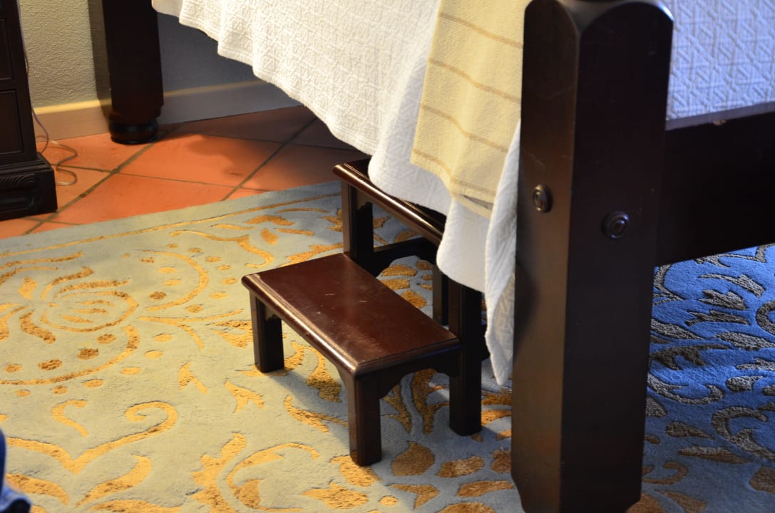 Trittleiter für die kleineren Menschen  Sandals Grande Antigua