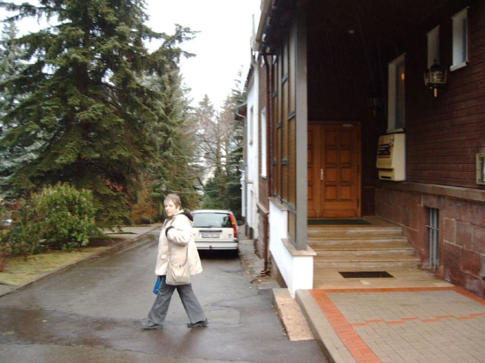 Haupteingang zum Hotel Hotel Germania