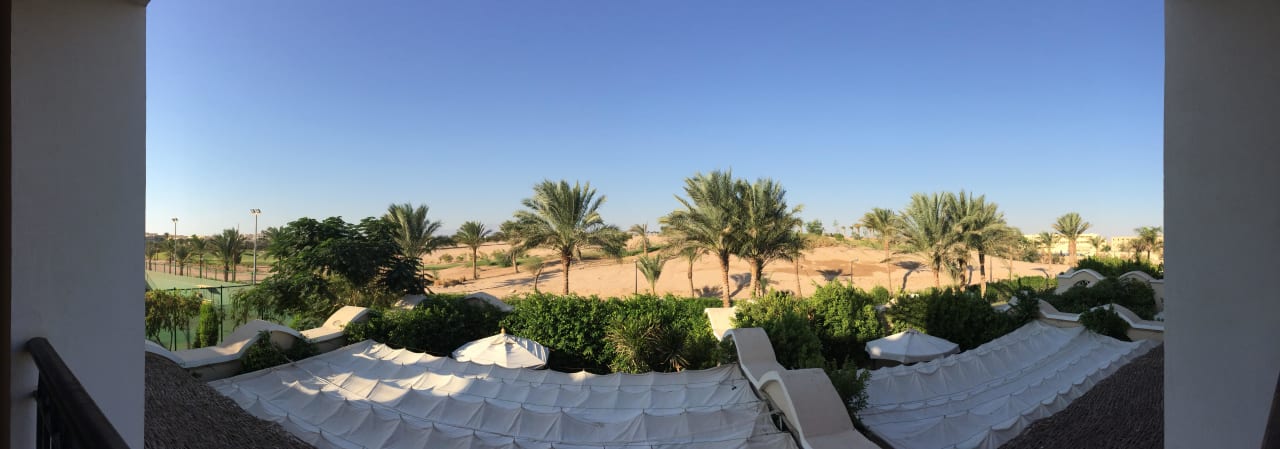 Ausblick vom Zimmer 208 Hotel JAZ Makadi Star & Spa