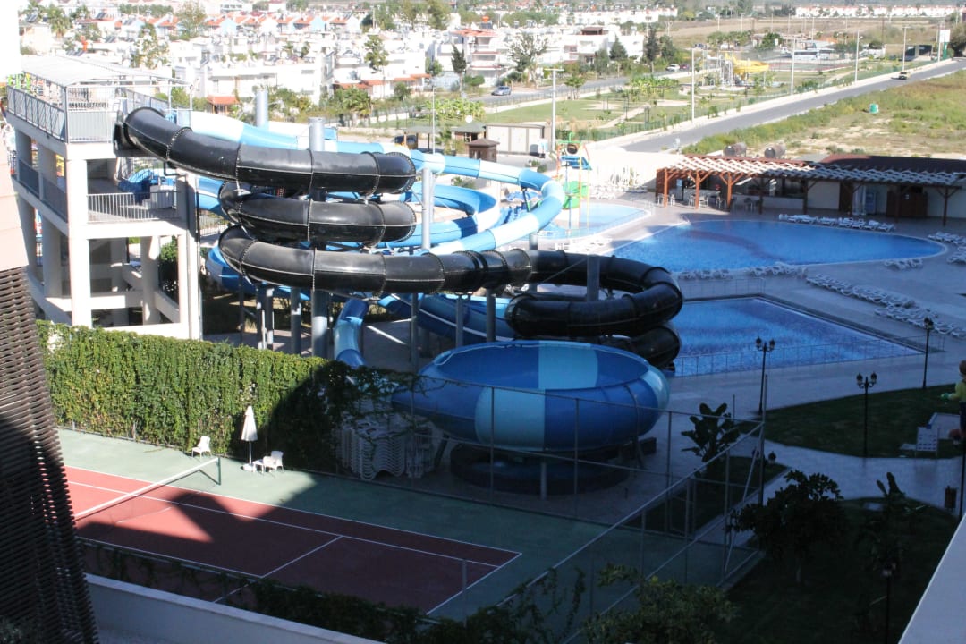 Blick von unserem Zimmer Sherwood Dreams Resort