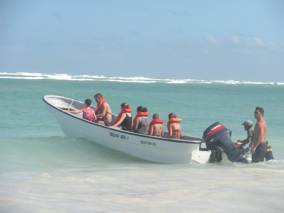 Auf geht's zum Paragleiten Hotel Riu Bambu