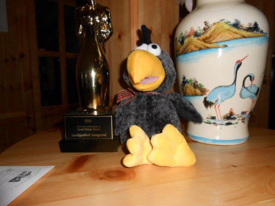 An der Rezeption Landgasthof Zum Jossgrund