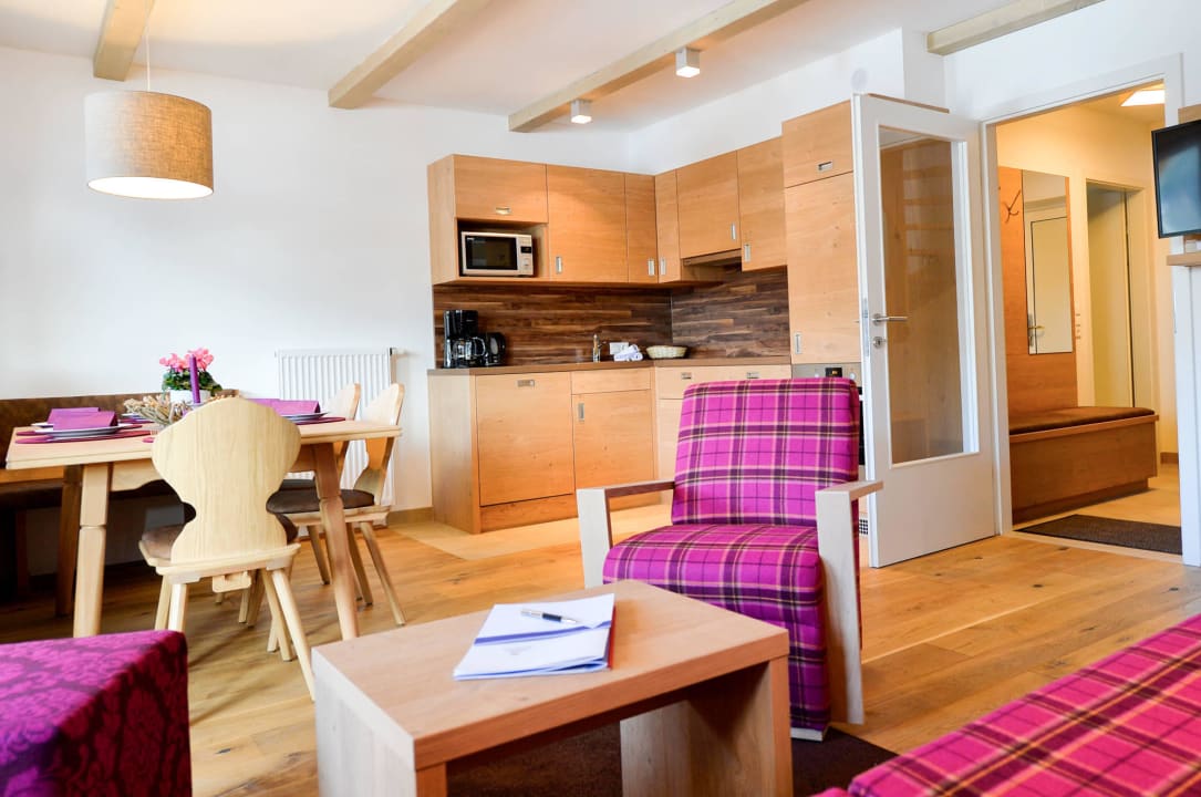 Küch und Wohnbereich Almresort Gartnerkofel