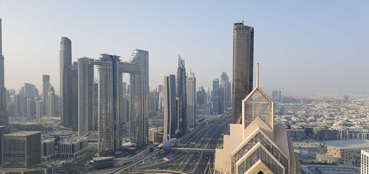 Ausblick Shangri-La Hotel Dubai