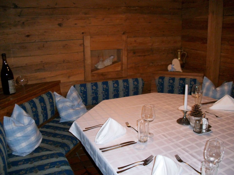 Blaues Zimmer mit dem Cristall Sporthotel Cristall