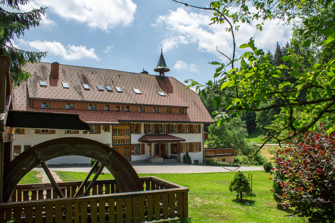 Außenansicht Kinder &-Familienhotel Schlüchtmühle