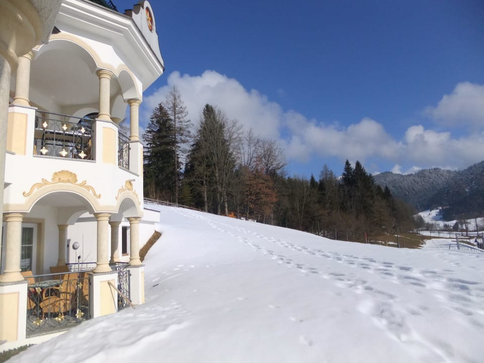 Balkonseite Wohlfühlresort Peternhof