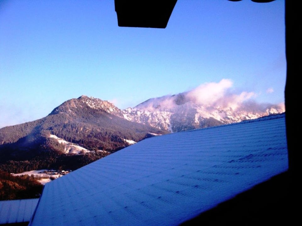 Blick aus unserem Zimmer Pension Perlerlehen