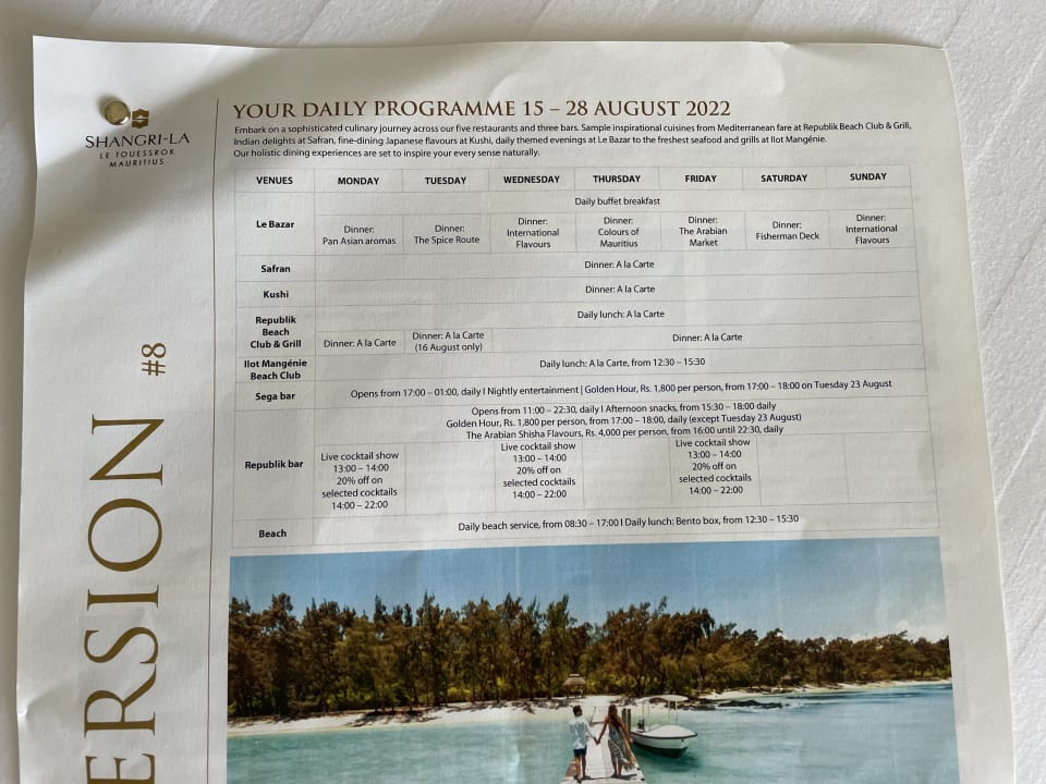 Sonstiges Shangri-La Le Touessrok Mauritius