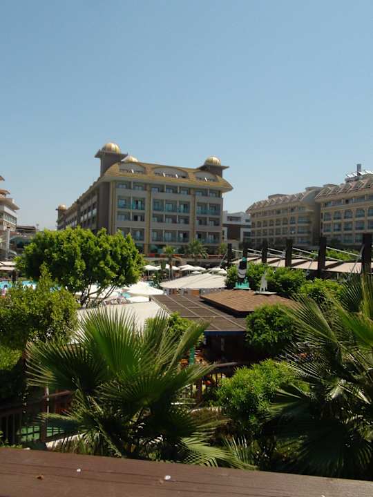 Vom Theater rüber aufs Hotel Aydinbey Kings Palace & Spa