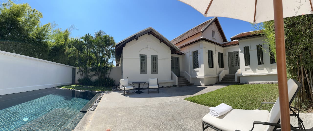 Außenansicht Hotel Amantaka