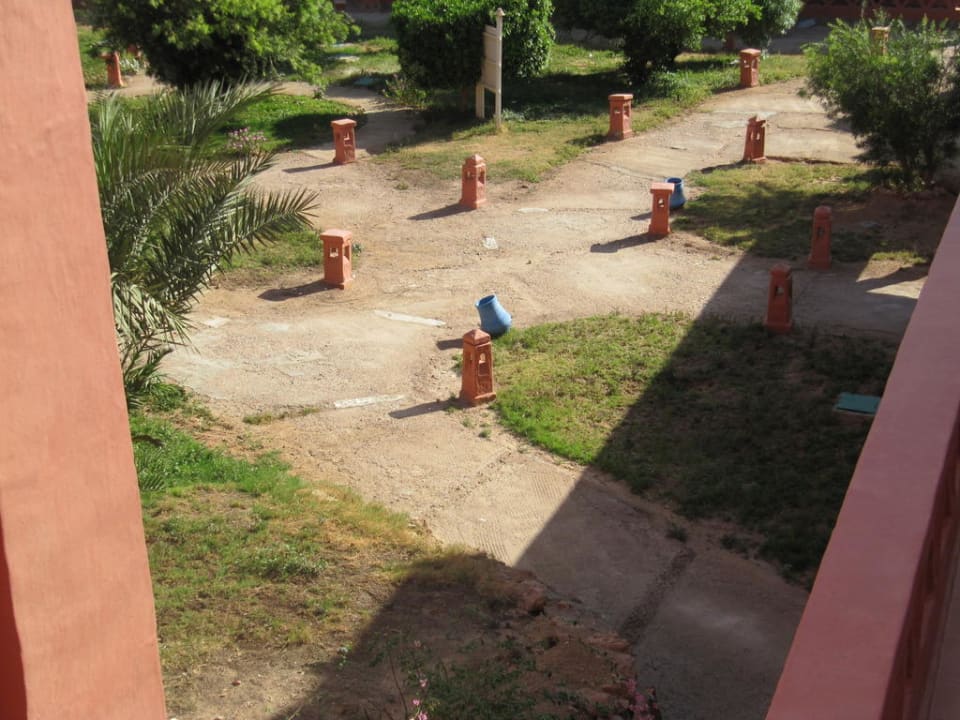 Aussicht vom Balkon Hotel Hauza Beach Resort